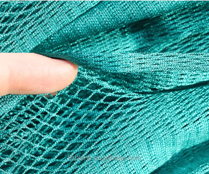 Polyester Nylon Material Knotless Fishing Net Small Mesh Net Machine