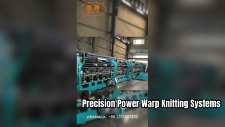Warp Knitting Machine Overview: Precision Engineering and Key Components Showcase