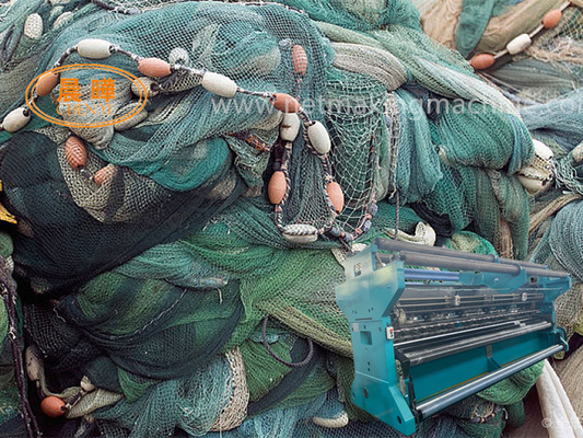 Small Mesh Fishing Net Soft Nylon Knotless Fishing Net Making Machine