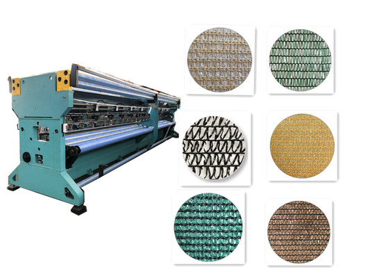 Round Or Flat Fiber Warp Knitting Machine PP Shading Net For Greenhouse