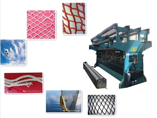 Durable and High-Performance Knotless Net-Making Automaton for Working Width 135&quot;-260