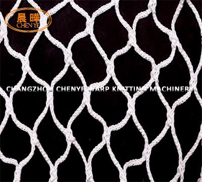 Low Cost Production Professional Knotless Fishing Crab Net Making Machine For Deep Sea Aquaculture