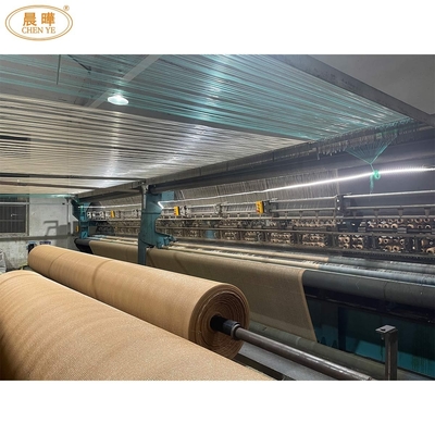 110'' Working Width HDPE Plastic Green Garden Sun Shade Net Warp Knitting Machine for Online Support and Products