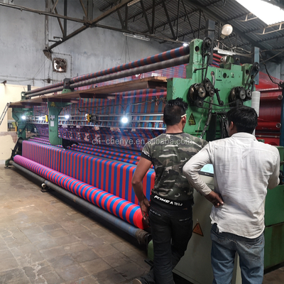Smooth Operation 220'' Single Needle-bar Shading Net Warp Knitting Machine with 80% Working Width