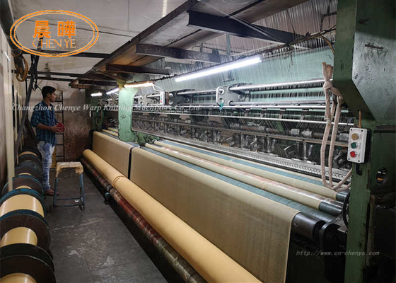 Smooth Operation 220'' Single Needle-bar Shading Net Warp Knitting Machine with 80% Working Width