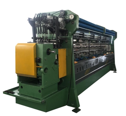 Double Needle Shade Sun Shade Net Machine DRCA Type HDPE Virgin Material Sunshine Green Shading Net Making Machine