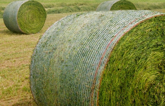 HDPE Agricultural Bale Net Knitting Machine 7500W Warp Style