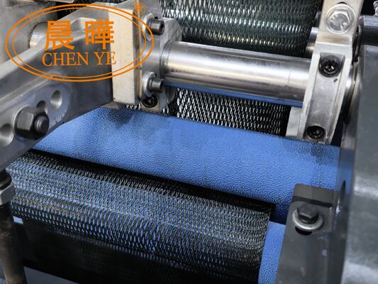SRCP Raschel Warp Knitting Machine with Single Needle Bar, Negative Let-off System, and Open Cam Gearing for Hail Protection Nets