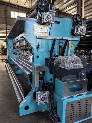 220-Inch Raschel Warp Knitting Machine with Stable Performance for Net Manufacturing