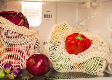 Eco Friendly Net Bag Machine , Grocery Shopping Reusable Vegetable Net Mesh Bag Machine