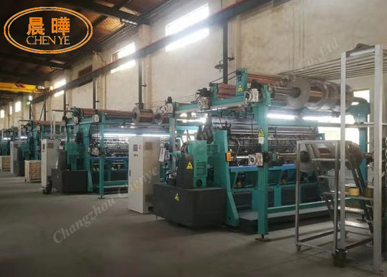 Double Needle Bar Raschel Machine Can Make 3Ply Spacer Fabric